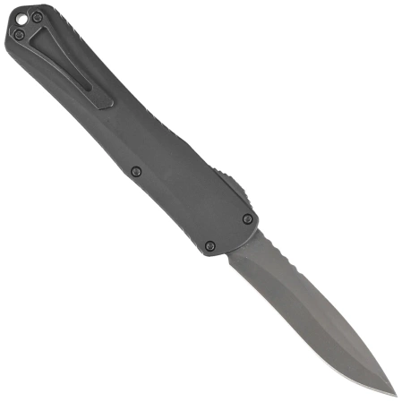 Heretic Knife Manticore X R/E Black Aluminum, Black DLC MagnaCut by Tony Marfione Jr.