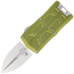 Nóż automatyczny OTF Microtech Exocet II D/E OD Green Aluminum, Stonewashed M390MK by Tony Marfione (1157-10OD)