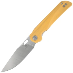 Bestechman Smuga Knife Yellow G10, Satin AEB-L by Kombou (BMK22B)
