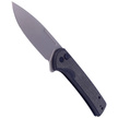 Civivi Knife Conspirator Black Micarta, Gray Stonewashed (C21006-1)