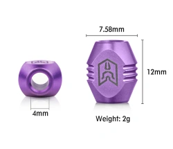 Koralik Bestechman, Purple Titanium by Ostap Hel (BM18D)