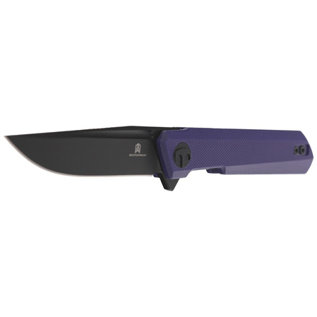 Nóż składany Bestechman Mini Dundee Purple G10, Black PVD D2 by Ostap Hel (BMK03J)