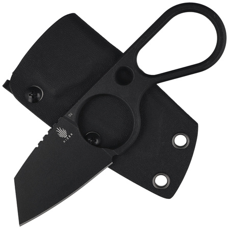 Kizer Bowtie Knife Black D2 by Henning Marxen (1061A2)
