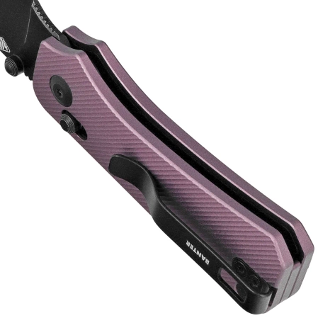 Nóż składany Civivi Baby Banter 2 Purple Aluminium, Black Stonewashed Nitro-V by Ben Petersen (C23074-2)