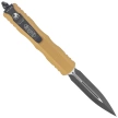Nóż automatyczny OTF Microtech Dirac D/E Tan Aluminium, Black M390 by Tony Marfione (225-1TA)