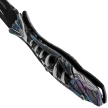 Nóż wędkarski brelok Martinez Albainox Blue Aluminium, Black 3Cr13Mov (18504-BL)