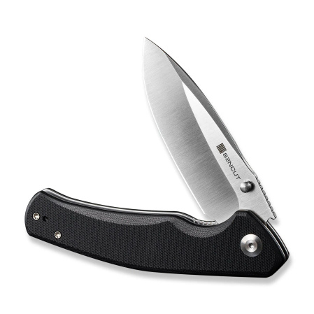 Nóż składany Sencut Slashkin Black G10, Satin D2 (S20066-1)