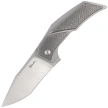Reate T3500 Knife Gray Titanium, Stonewashed / Satin M390 by Tashi Bharucha