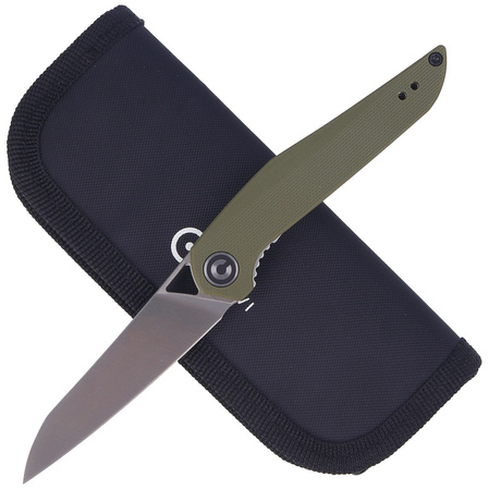 CIVIVI McKenna Green G10, Satin by Elijah Isham (C905B)