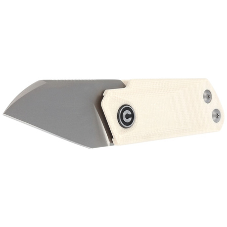 Nóż składany Civivi Ki-V Ivory G10, Silver Bead Blasted 9Cr18MoV by Ostap Hel (C2108C)