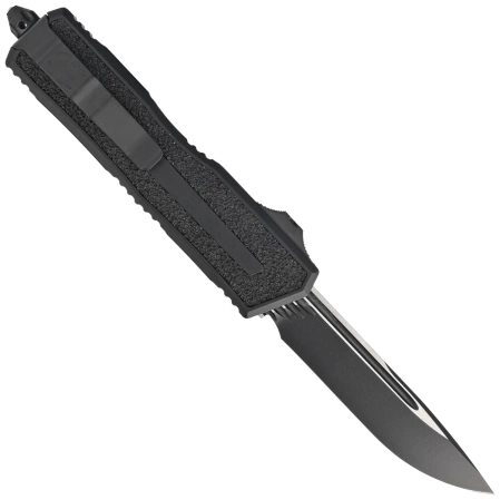 Microtech Scarab II Gen III S/E OTF Knife Black Aluminum, Tactical M390MK by Tony Marfione (1278-1T)