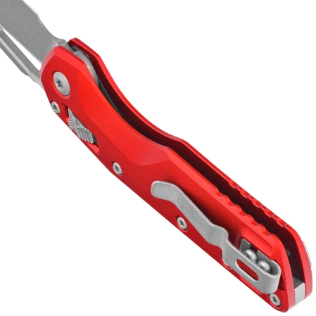 Microtech MSI S/E Knife Red Aluminum, Apocalyptic M390MK by Tony Marfione (210-10APRD)