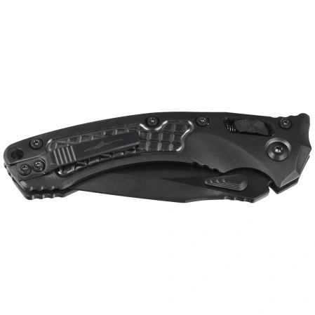 Nóż składany Microtech Marfione Select Amphibian Ram-Lok S/E Black Frag Titanium, Black DLC Stonewashed M390MK by Tony Marfione (137RL-1 DLCTFRMS2)