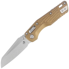 Nóż składany Microtech MSI Ram-Lok Mini S/E Frag Tan Aluminium, Stonewashed M390MK by Tony Marfione (210M-10FRTA)
