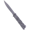Nóż motylek Martinez Albainox Balisong Steel, Satin Finish (02082)