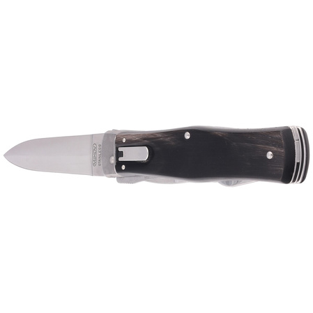Mikov Predator Buffalo Horn, Mirror switchblade (241-NR-3/KP)