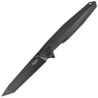 Rike Knife RK1707T-BS Black Stonewashed Titanium, Black Stonewashed M390