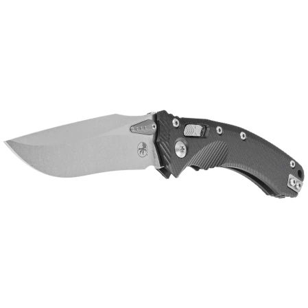 Nóż składany Microtech Amphibian Ram-Lok S/E Black Fluted G10, Stonewashed M390MK by Tony Marfione (137RL-10FLGTBK)