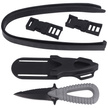 Nóż nurkowy MAC MicroSub 304 Gray ABS, Black Idroglider W 1.4301