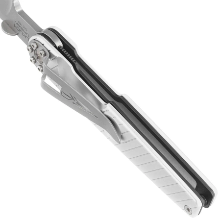 Extrema Ratio LKU01 Urban Sideral Knife Gray Aluminum, Sandblast N690 by Danilo Rossi (04.1000.0243/U/SD-ARG)