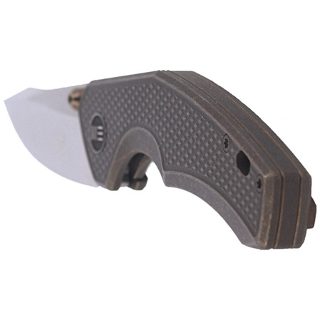 WE Knife Gnar Bronze Titanium, Satin CPM S35V by Matt Degnan (917A)