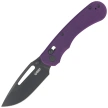 Kubey Stalker Knife Purple G10, Blackwashed D2 by Johan Jordaan (KU504D)