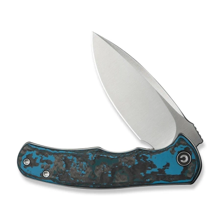 Civivi Mini Praxis Limited Edition Knife Arctic Storm Fat Carbon, Satin CPM S35VN (C18026CB-1)