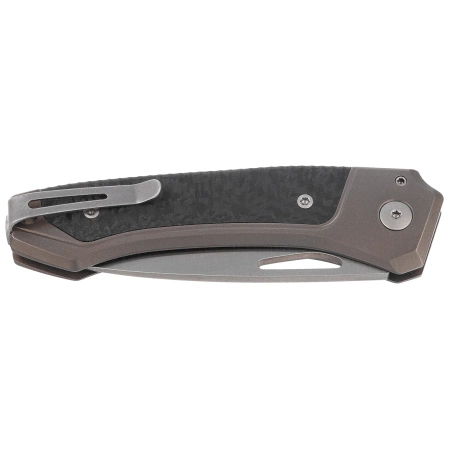 LionSteel Twain Bronze Titanium/Carbon Fiber, Satin MagnaCut by Gianni Pauletta (TW BR CF)