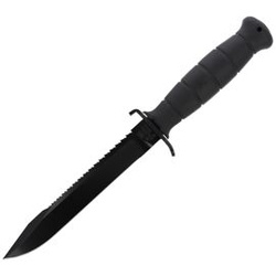 Glock FM 81 Survival Knife with Saw, Black – Made in Austria (12183)