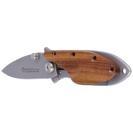 Maserin Onefold 550/SA Knife Pao Santos Wood, Bead Blasted 440C by Moris Baroni