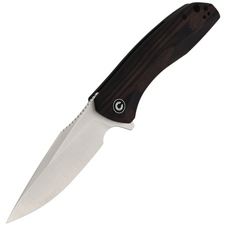 CIVIVI Baklash Black Ebony Wood, Satin (C801E)