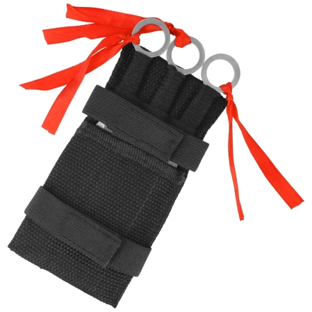 Martinez Albainox 31801 Throwing Knife Set 3 pcs. Black Paracord, Satin 3Cr13Mov