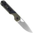 Nóż składany Kizer Mini Militaw Black-Green G10, Satin Nitro-V by Jonathan Styles (V3634SA6)