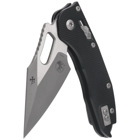 Nóż składany Microtech Stitch Ram-Lok S/E Black Fluted Aluminium, Apocalyptic M390MK by Borka Blades and Tony Marfione (169RL-10APFL)