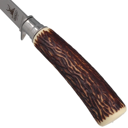 Mikov Pionyr Hunting Knife, Imit. Dear Stag (375-NH-1)