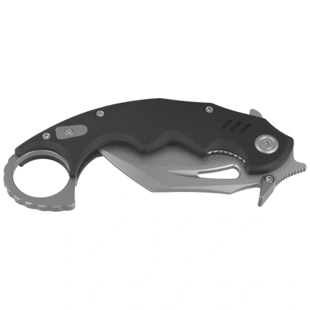 Nóż składany Kubey Mini Wrath Black G10, Beadblasted 14C28N by MUZI Design (KU262A)
