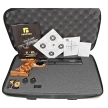 Reximex RPA Orange Laminated 4.5mm PCP Air Pistol with Regulator