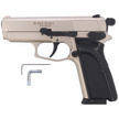 Airgun set 07: Voltran Ekol ES 66C Satin 4.5 mm Pistol, 1500 BBs, 10 CO₂ cartridges, 100 targets