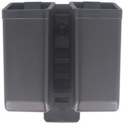 Podwójna ładownica ESP na dwurzędowe magazynki 9 mm Luger / .40 z obrotowym mocowaniem UBC-02, czarna (MH-MH-14)