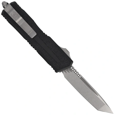 Microtech Scarab II Gen III T/E OTF Knife Black Aluminium, Stonewashed M390MK by Tony Marfione (1279-10)
