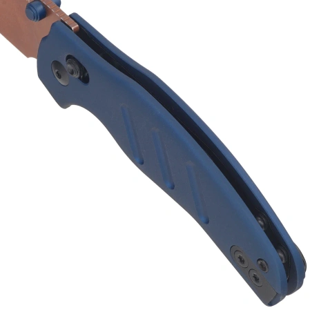 Nóż składany Kizer C01C 2.9 CD Blue Aluminium, Sunset Metal PVD Elmax by Sheepdog Knives (Ki3488.29CDA1)