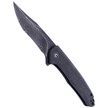 CIVIVI Mini Sandbar Black Micarta, Black Damascus by Eric Ochs (C20011-DS1)