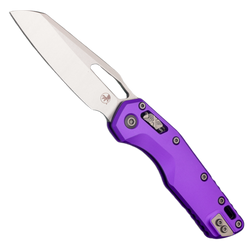 Nóż składany Microtech MSI S/E Purple Aluminium, Stonewashed M390MK by Tony Marfione (210-10PU)