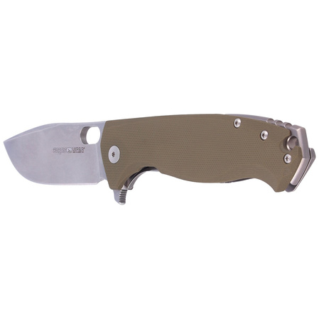 Nóż składany Viper Fortis Green G10, Stonewashed M390 by Jesper Voxnæs (V5952GG)