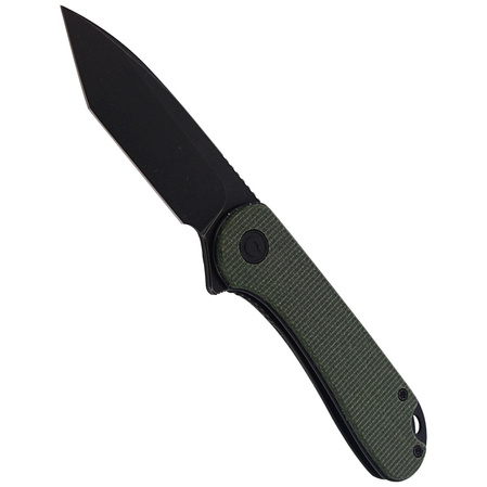 Nóż składany CIVIVI Elementum Flipper Green Micarta, Black Stonewashed (C907T-E)