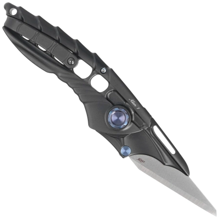 Nóż składany Rike Knife RK-Alien1-B Black DLC Titanium, Satin M390 by Richard Wu
