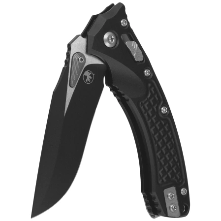 Nóż składany Microtech Amphibian Mini Ram-Lok S/E Frag Black Aluminium, Black M390MK by Tony Marfione (137MRL-1FR)