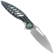 Rike Knife RK-Thor6-M-BG Black / Green Titanium, Satin M390