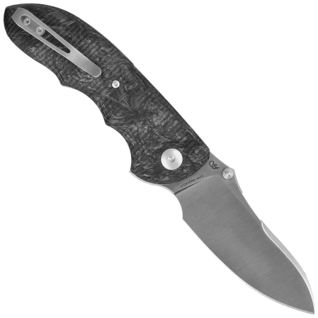 Nóż składany Viper Moon Dark Matter Black Fat Carbon, Satin MagnaCut by Fabrizio Silvestrelli (V6008FCM)