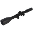 Genetic Optik 4x28 Mil-Dot rifle scope, Mount (GO-4x28-MD)